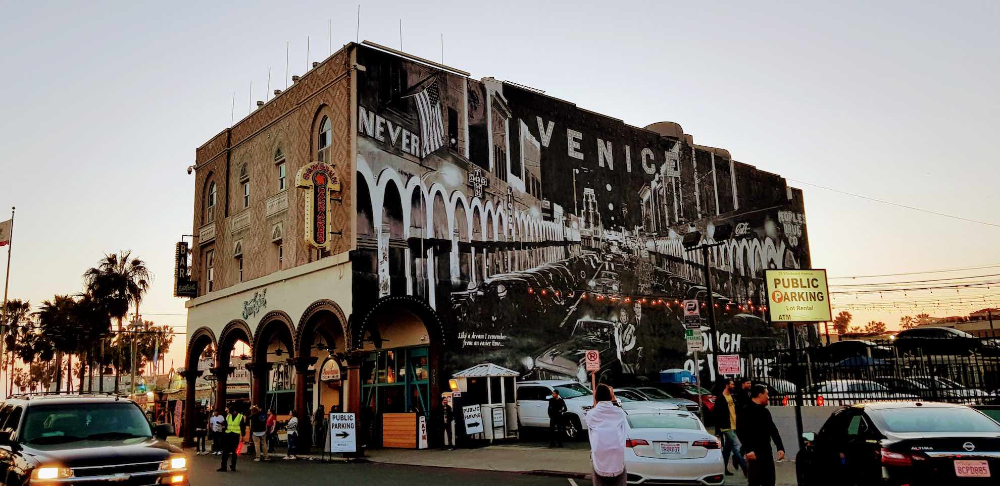 La plage de Venice à Los Angeles